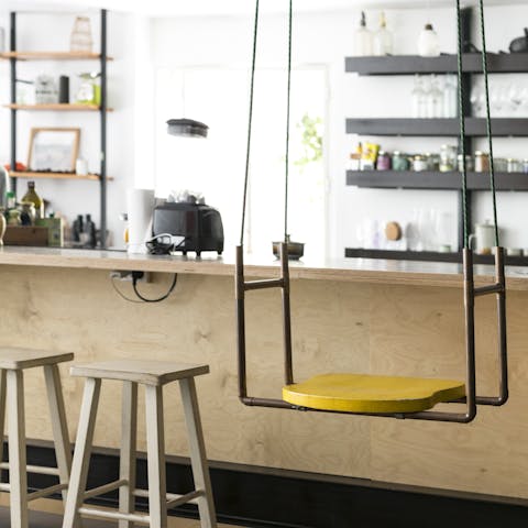 The indoor swing