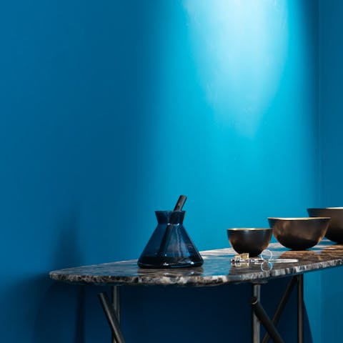contemporarily curated interior design