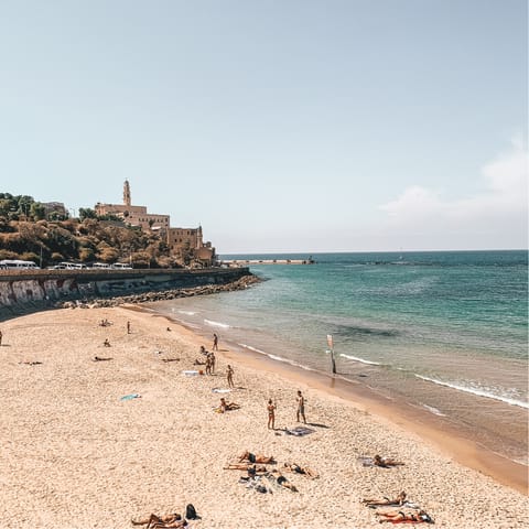 Visit the picturesque beach on those carefree mornings, just a short walk away