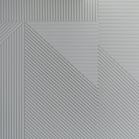 These textures on the bedroom door