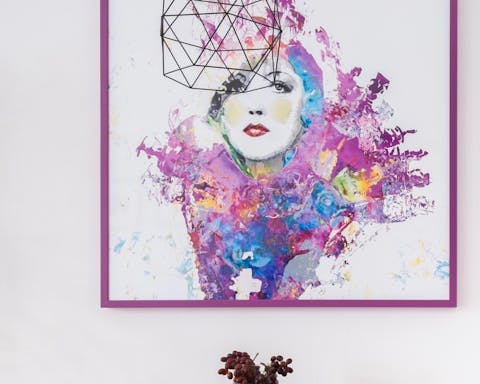 The host's love of art