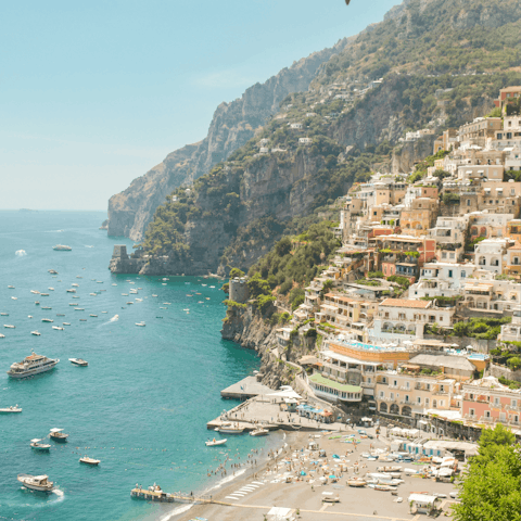 Stay in the heart of stunning Positano