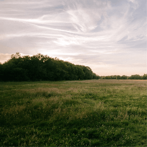 Stroll across Wimbledon Common, just a short distance from your home
