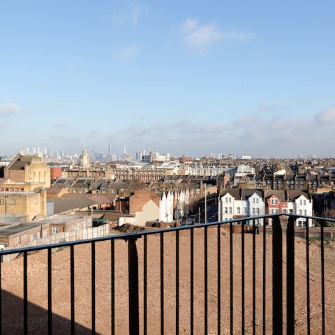 stunning city views