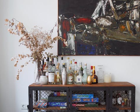 This sophisticated bar