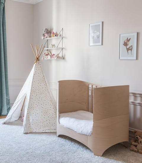 A bright and airy children's room