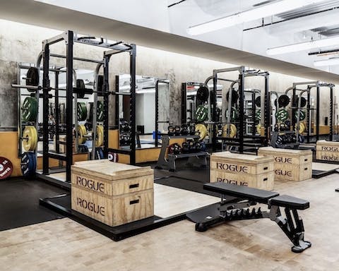 The outstanding fitness centre