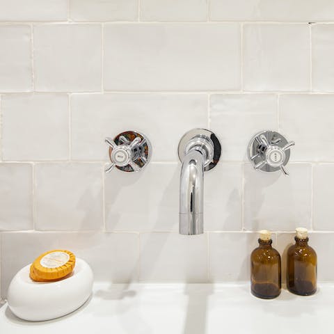 These rustic tiles