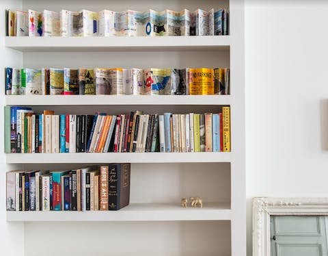 Relax with the carefully chosen books which are in each room