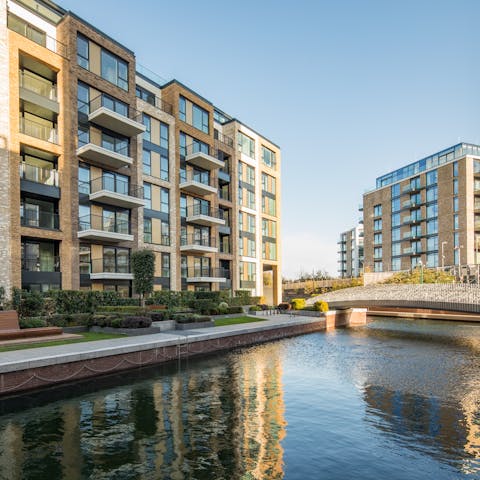 The view of the wharf