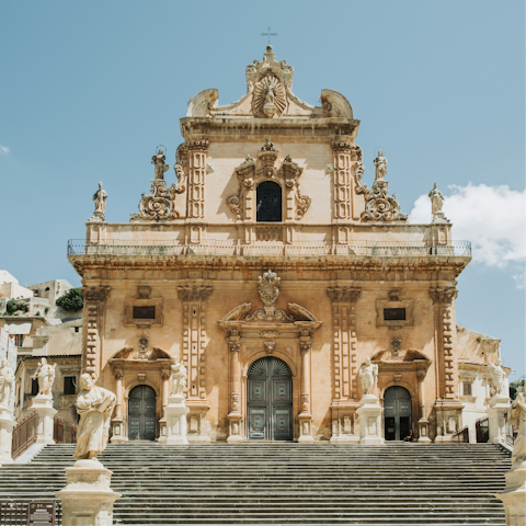 Spend the day in Modica, thirty minutes by car