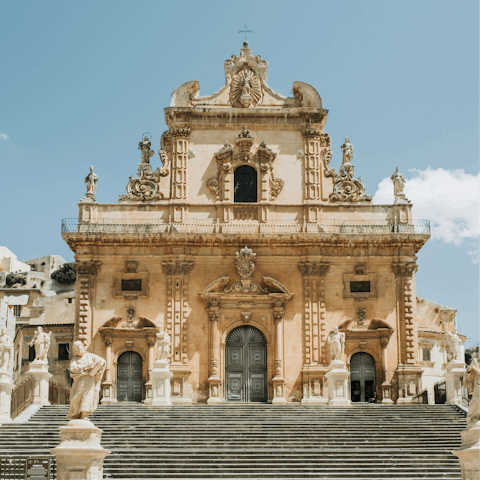 Spend the day in Modica, thirty minutes by car