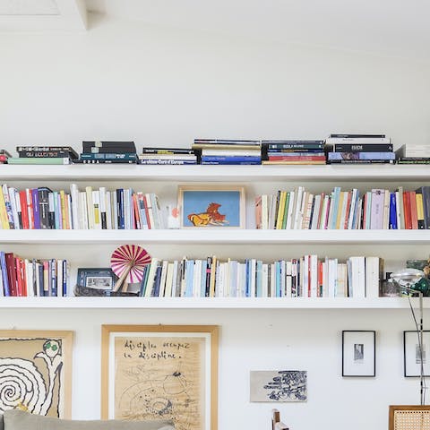 The great selection of books