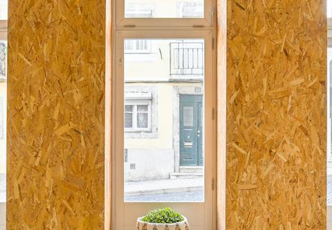 Admire the simple yet effective chipboard accents