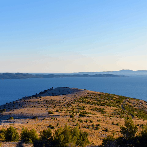 Experience the natural beauty of Croatia from the coast of Brač