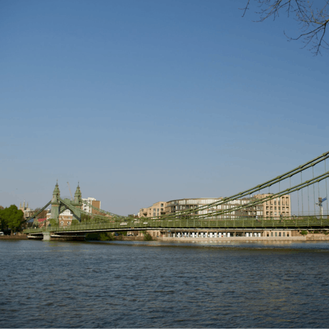Make the most of your location close to lively Hammersmith – will you see a show at the Apollo?