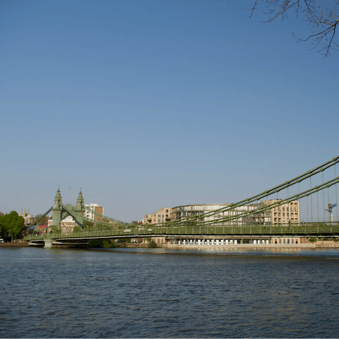 Make the most of your location close to lively Hammersmith – will you see a show at the Apollo?