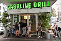 Grab a burger at Gasoline Grill