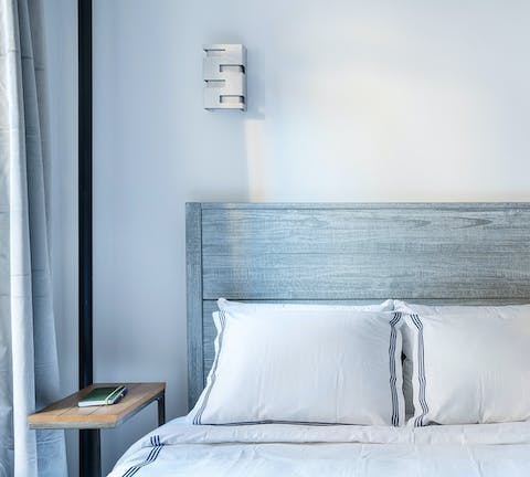The comfy bed