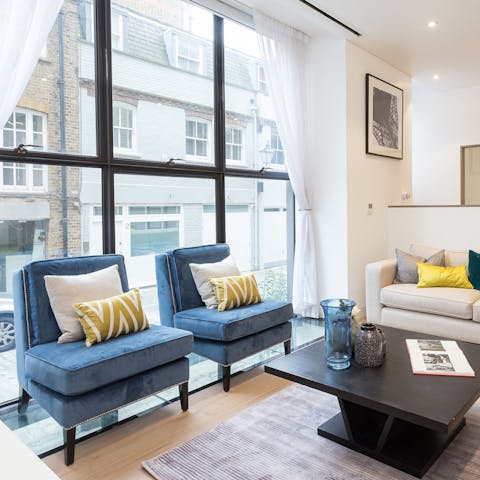 Floods Of Light Into The Living Area