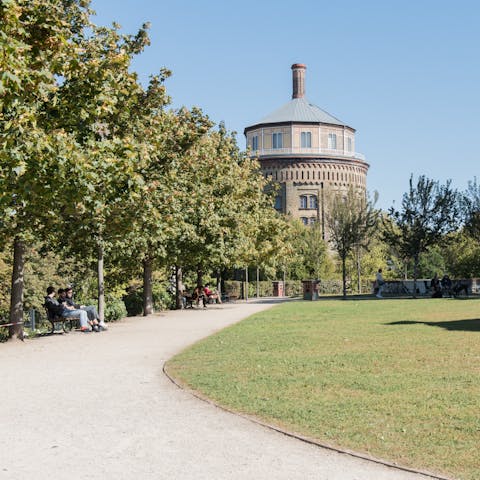 Right by Park am Wasserturm