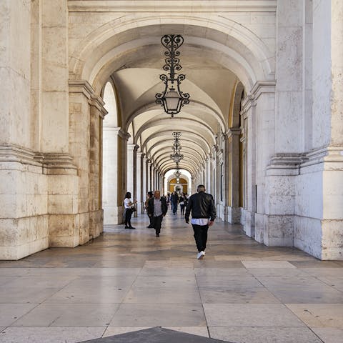 Right in the middle of Baixa