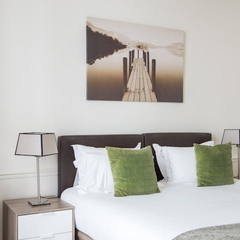 Soothing bedrooms for a restful sleep