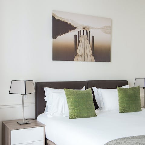 Soothing bedrooms for a restful sleep