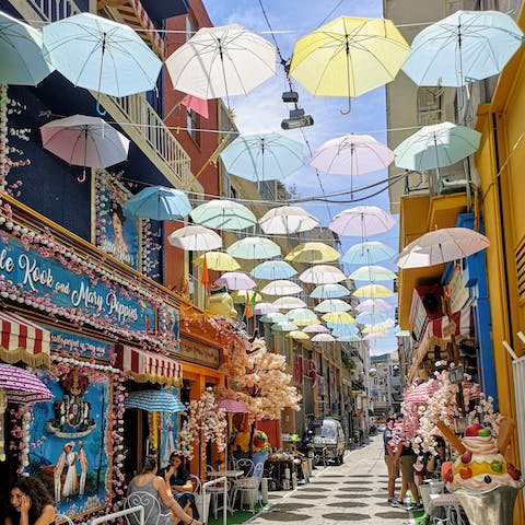 Take a walking tour of Athens' historic and vibrant streets
