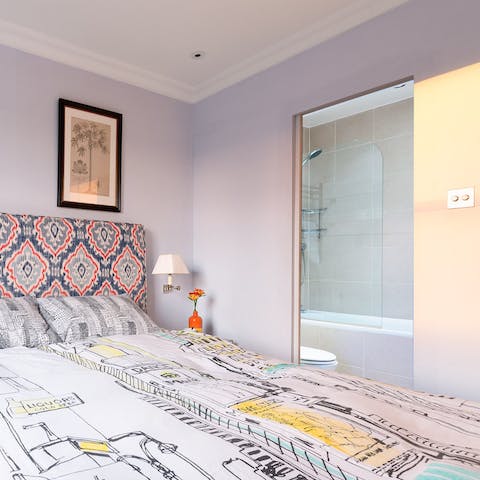 tranquil master bedroom