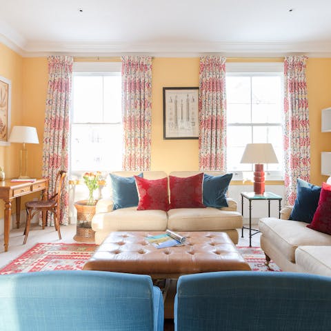 welcoming living space