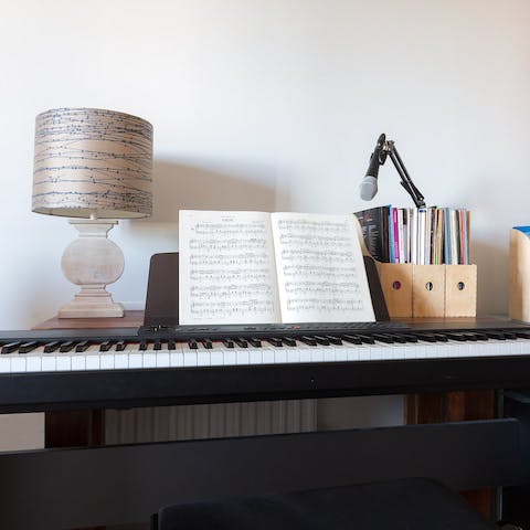 the electric piano