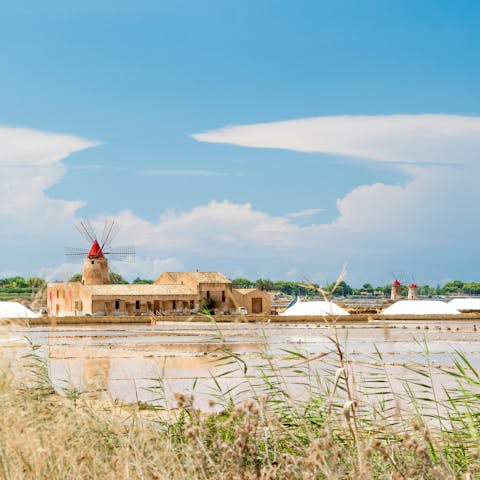 Discover the magic of the Marsala salt pans