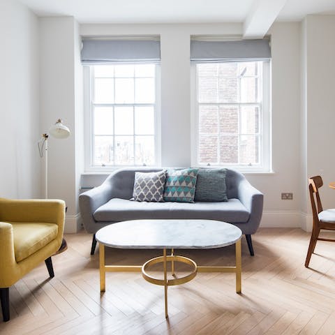 Plenty of natural light