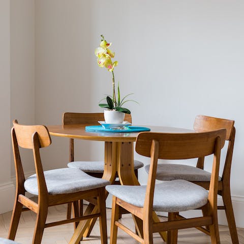 Space for everyone to share a meal