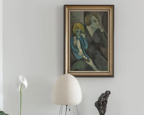 The hosts' great eye for art