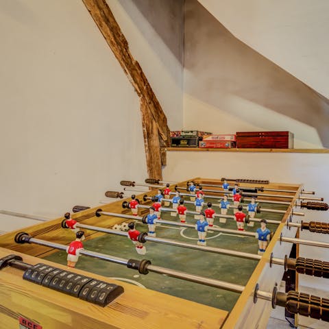 Plenty of activities for those rare rainy days