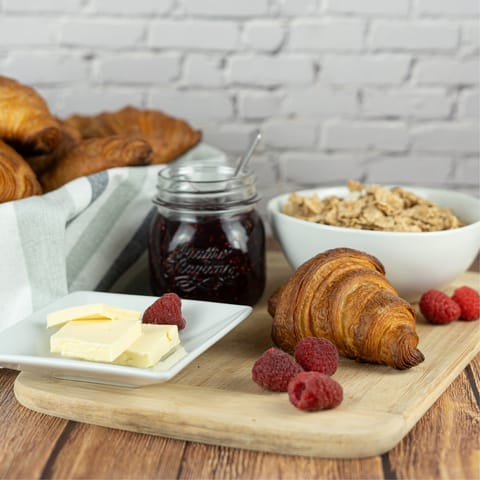 Start your mornings with a complimentary breakfast