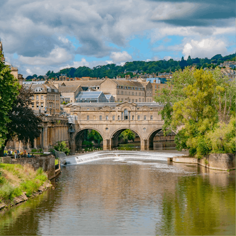 Stay in the centre of historic Bath