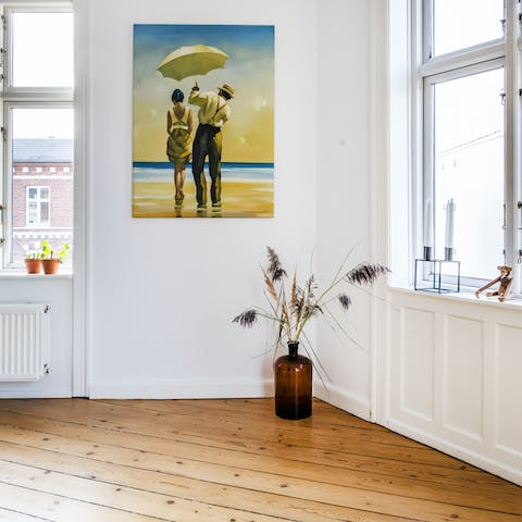 Plenty of natural light