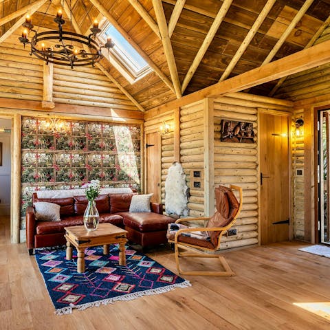 Spend cosy evenings relaxing with games by the fire