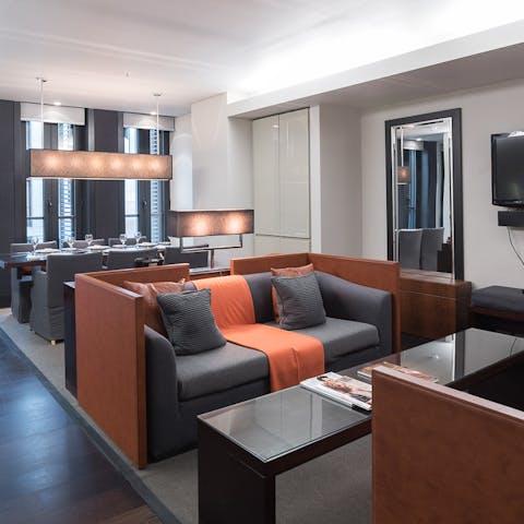 consistent contemporary interior aesthetic