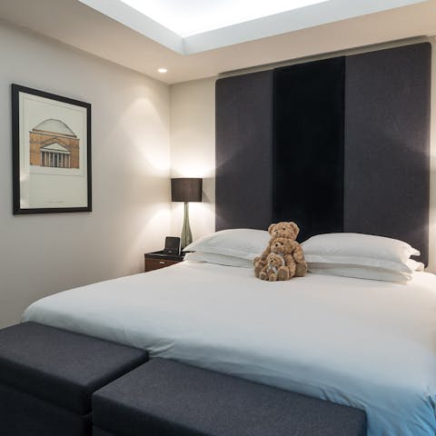 cosy & comfortable bedrooms