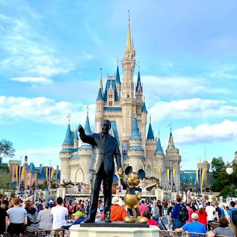 Spend your days exploring Orlando's fantastic theme parks – starting with Disney's Magic Kingdom