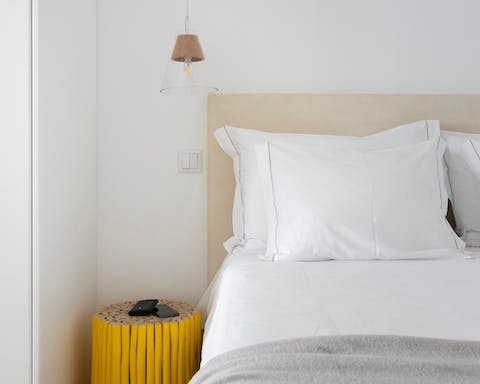 The cool bedside table