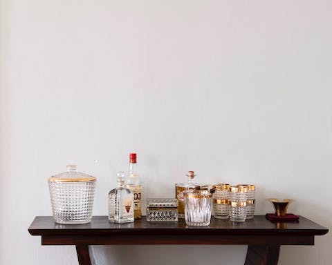 The elegant cocktail equipment