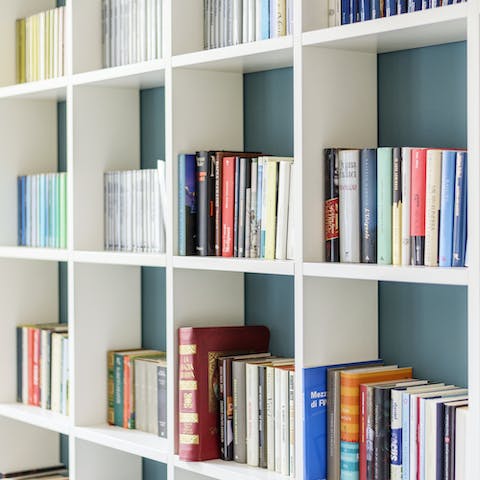 A good collection of books
