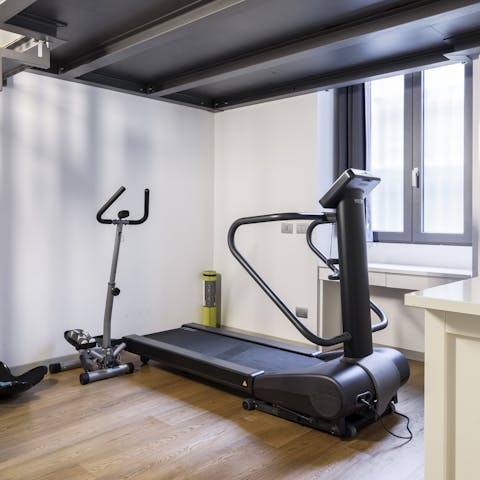 Keep yourself in shape