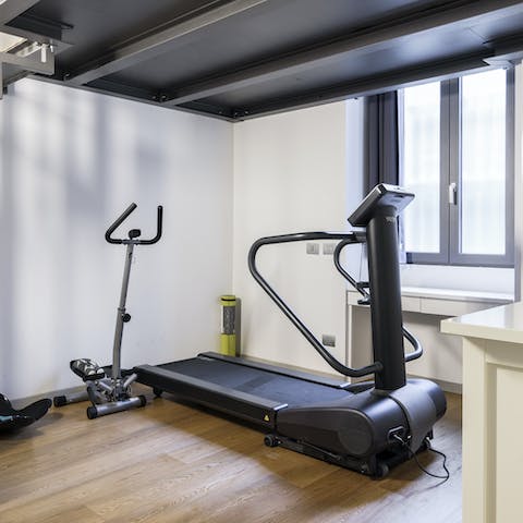 Keep yourself in shape