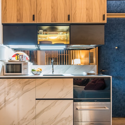 The chic kitchenette